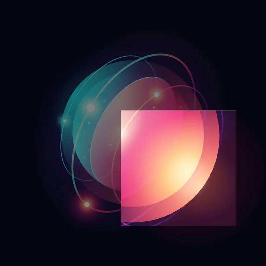 Illustrator繪制時(shí)尚立體效果的星球插畫