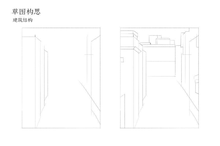 Photoshop繪制手繪風(fēng)格的街頭插畫教程