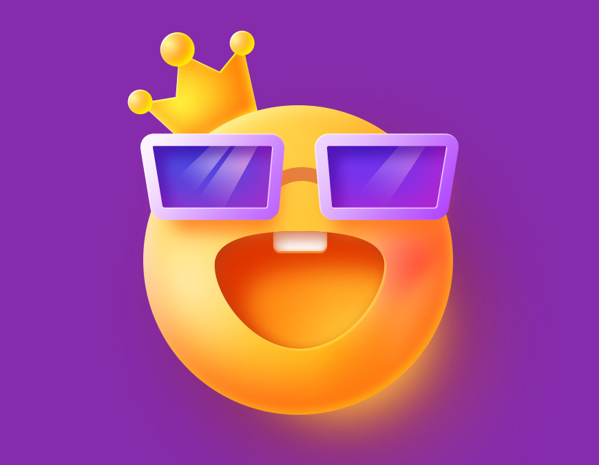 Photoshop使用圖層樣式制作可愛的表情