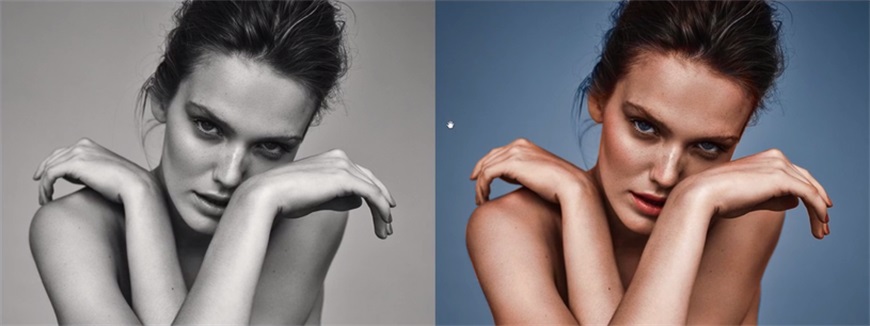 Phhotoshop���ٽo�ڰ�������ɫ̎��