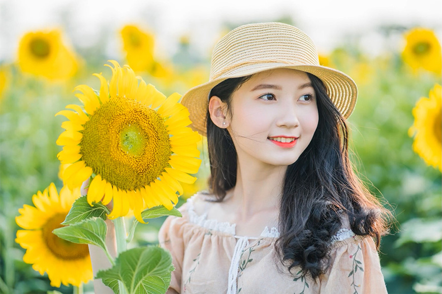 Photoshop調出干凈通透的外景人像