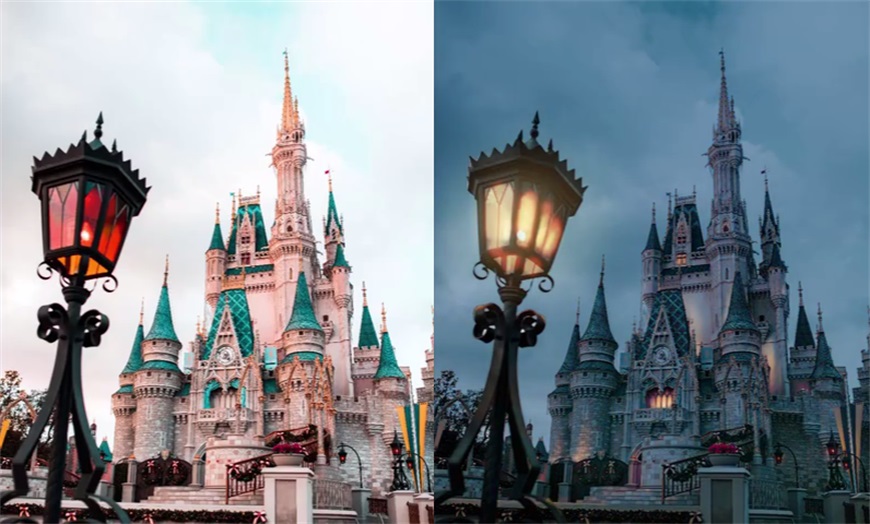 Photoshop���ٰѰ������Ƭ׃�ɺ�ҹЧ��