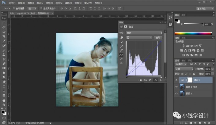 Photoshop�oƫ��ɫ�������{��С����Ч��
