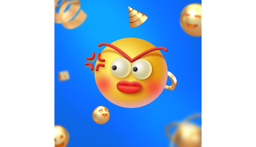 Photoshop繪制立體效果的3D表情