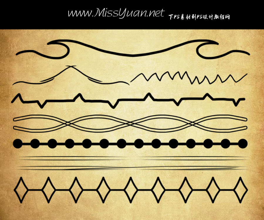 ���N����ķָ���PS�Pˢ