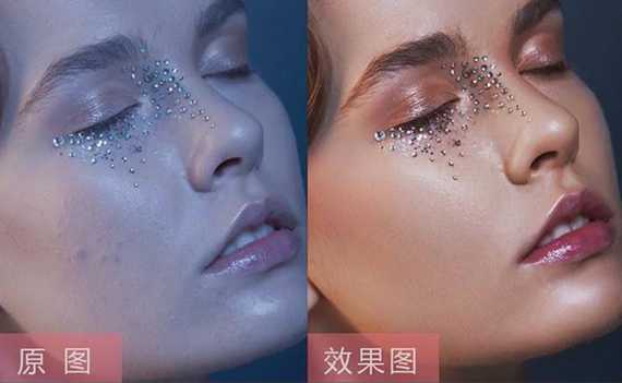 Photoshop沒人物肖像后期精修處理