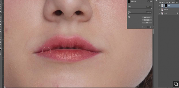 Photoshop給人物肖像添加質感肌膚效果