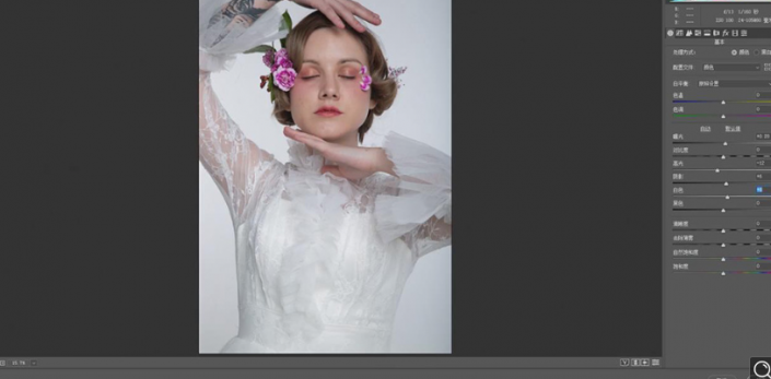 Photoshop給人物肖像添加質感肌膚效果