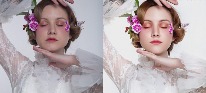 Photoshop給人物肖像添加質感肌膚效果