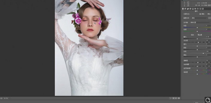 Photoshop給人物肖像添加質感肌膚效果