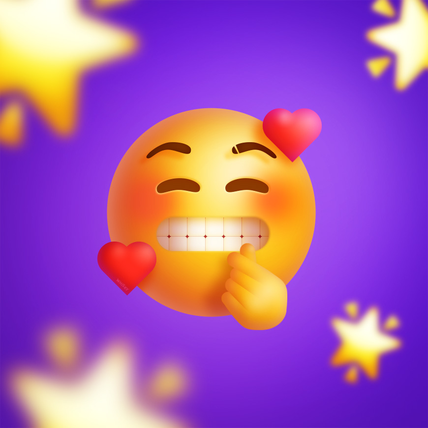 Photoshop繪制立體風格的微笑表情