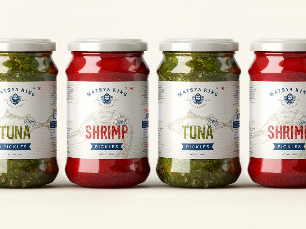 印度MatsyaKing泡菜包裝設計欣賞