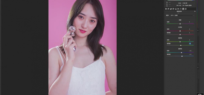 Photoshop給美女模特后期美容瘦身