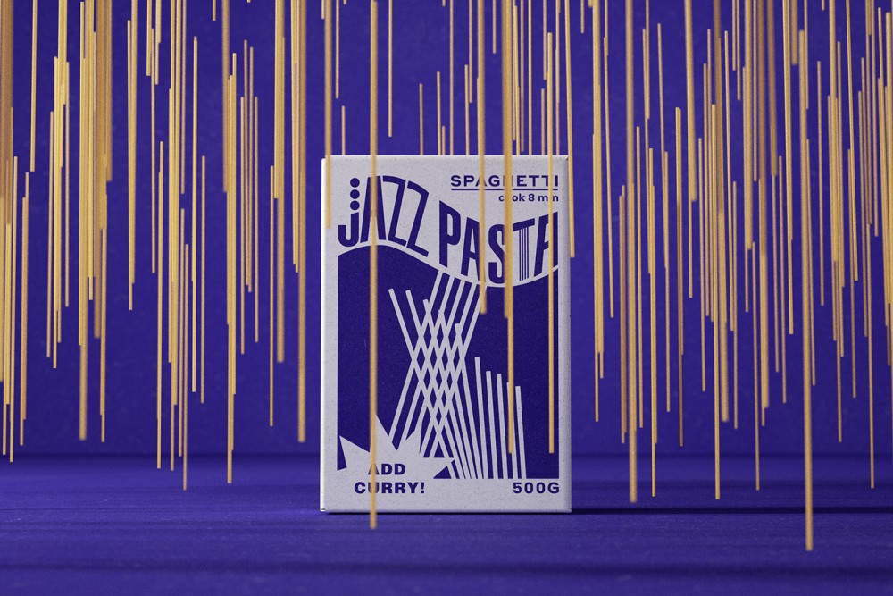 JAZZ PASTA意大利面包裝盒設計欣賞