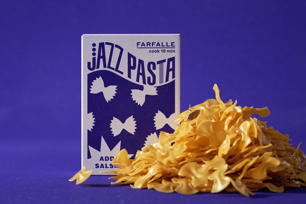 JAZZ PASTA意大利面包裝盒設計欣賞