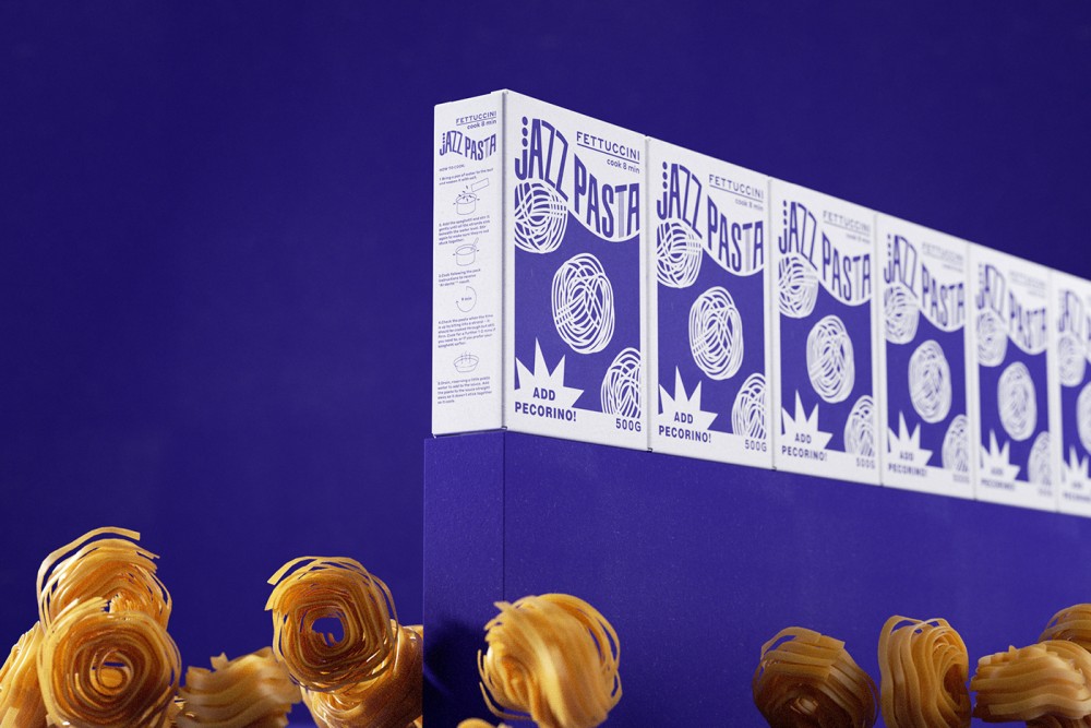 JAZZ PASTA意大利面包裝盒設計欣賞